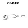 VAUXH 5819116 End Silencer